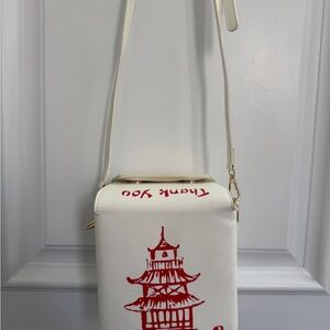 Chinese Take Out Container Cross Body Bag